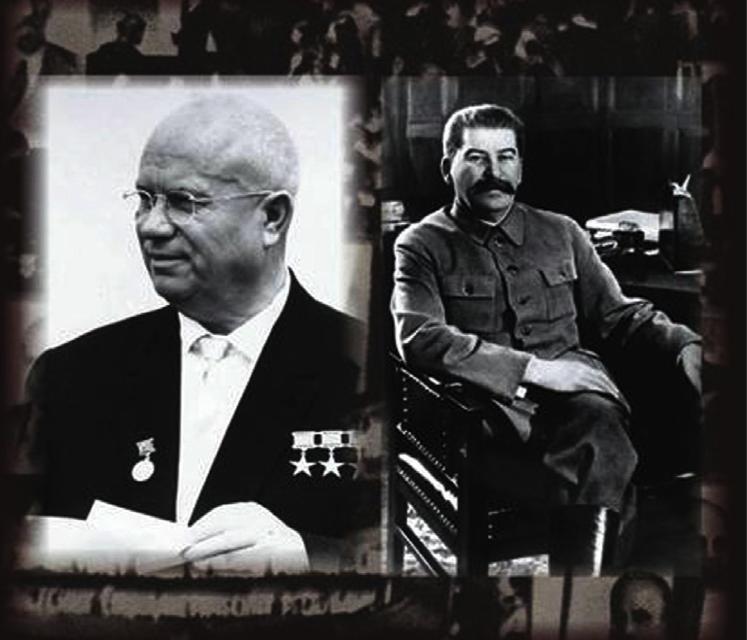 Jhrushchev and Stalin